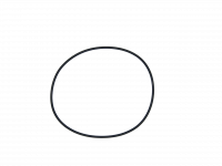Кольцо уплотнительное обоймы гребного вала Yamaha 40-50, F25-60 SK93210-74MG5