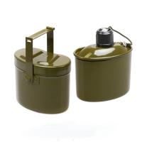 Набор посуды армейский котелок+фляжка (1000мл/900мл) (HS-NP 020031-00) Helios