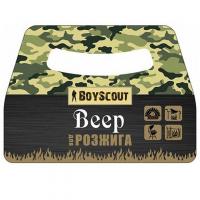 Веер для раздувания огня BOYSCOUT (картон) 